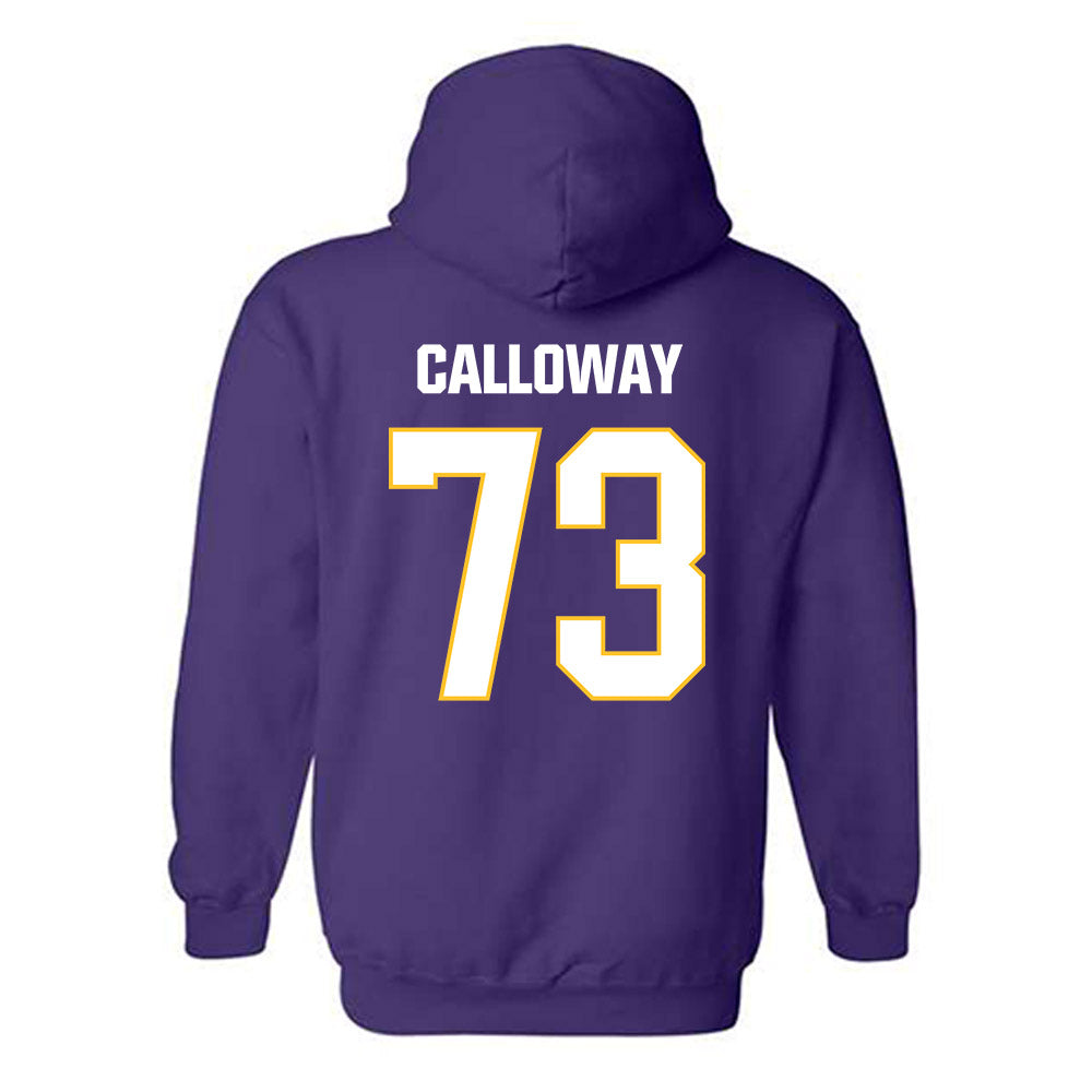 LSU - NCAA Football : Ethan Calloway - Classic Shersey Hooded Sweatshirt-1