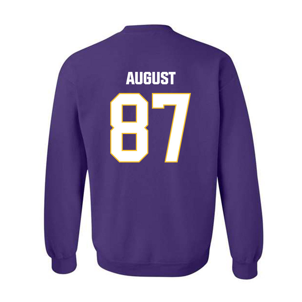 LSU - NCAA Football : Joey August - Classic Shersey Crewneck Sweatshirt-1