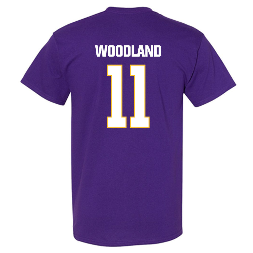LSU - NCAA Football : PJ Woodland - Classic Shersey T-Shirt-1