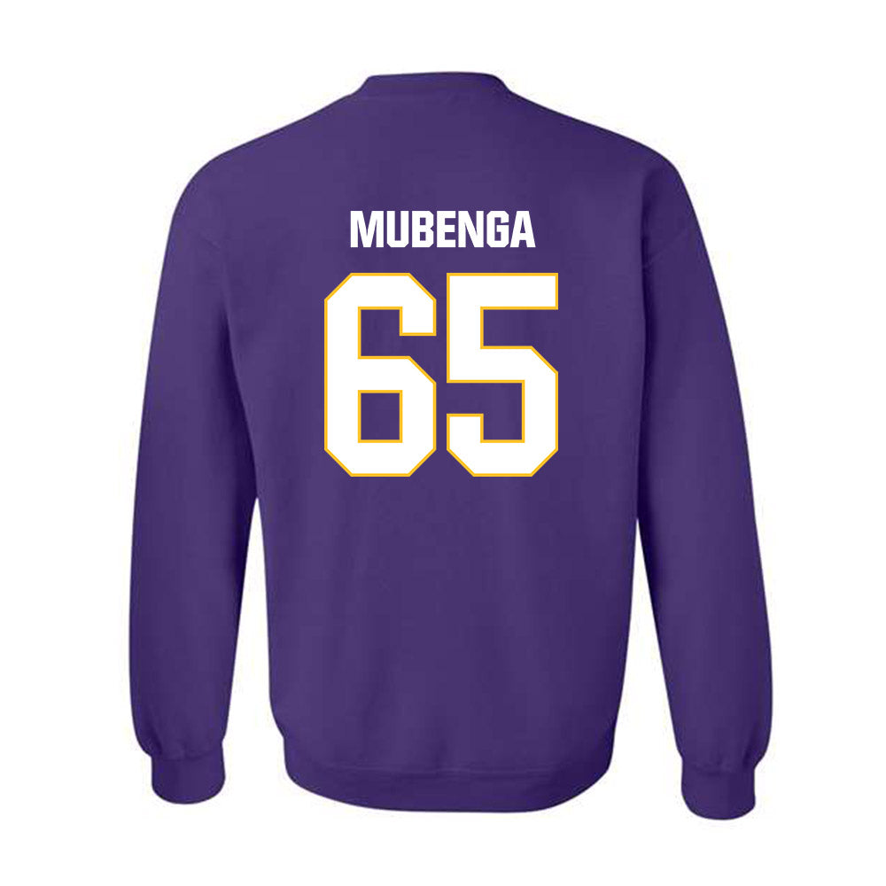 LSU - NCAA Football : Paul Mubenga - Classic Shersey Crewneck Sweatshirt-1