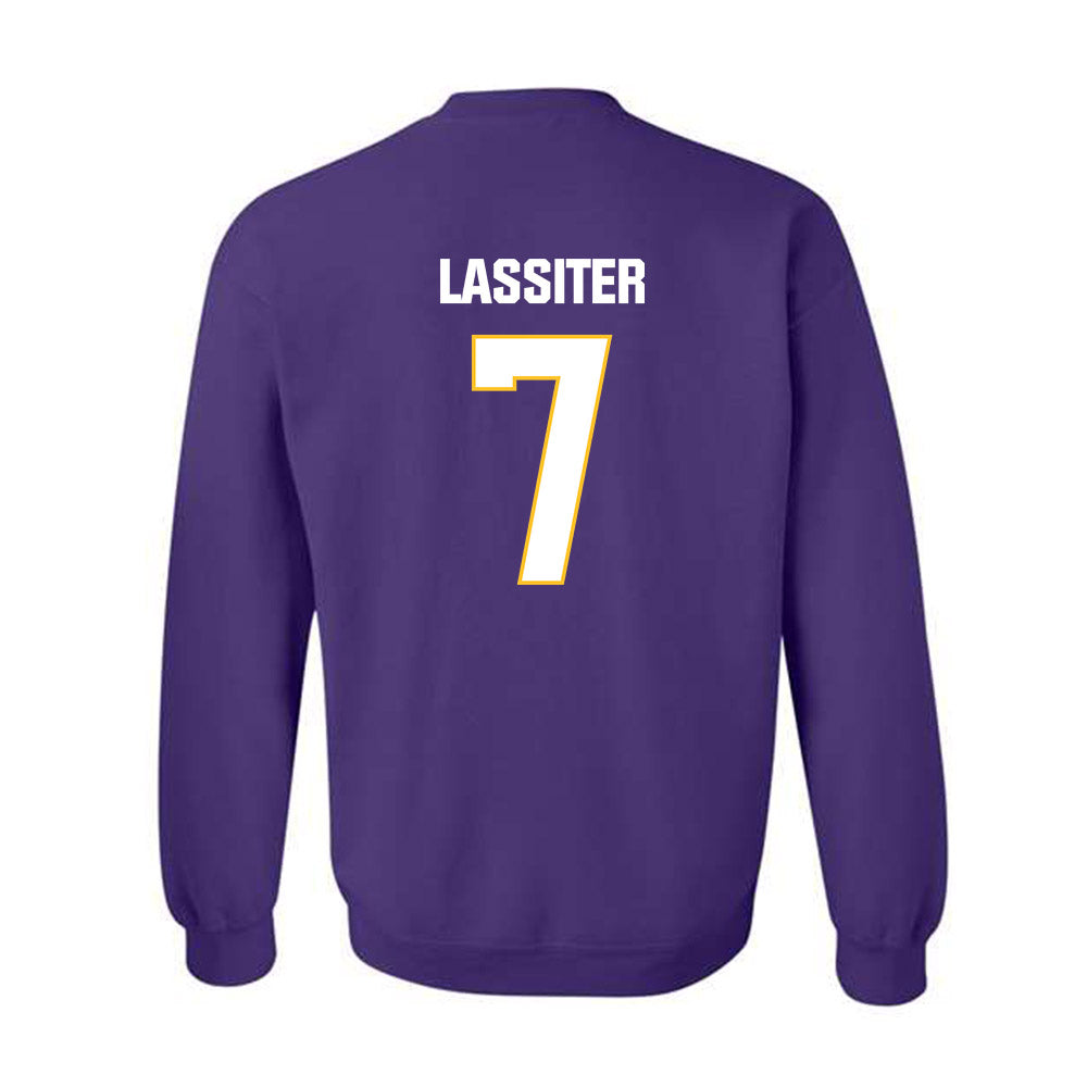 LSU - NCAA Softball : Jalia Lassiter - Classic Shersey Crewneck Sweatshirt-1