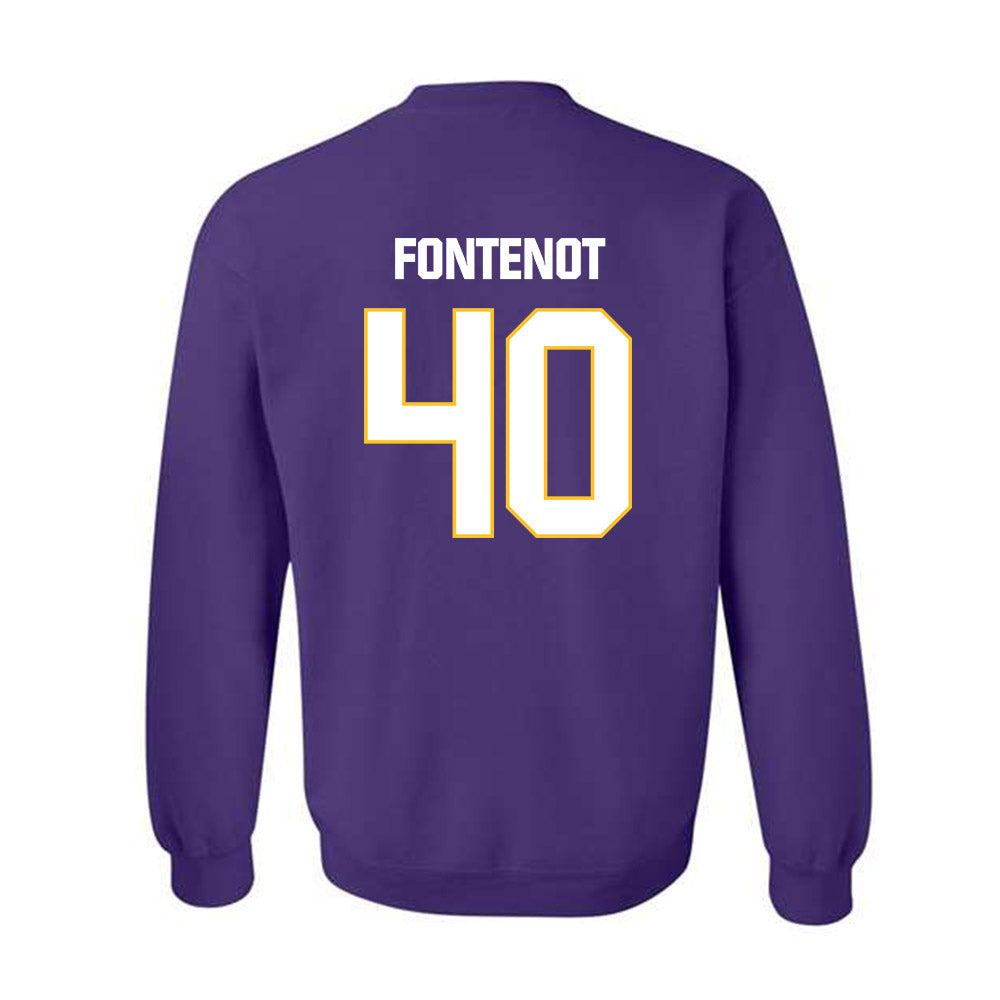 LSU - NCAA Baseball : Grant Fontenot - Classic Shersey Crewneck Sweatshirt-1