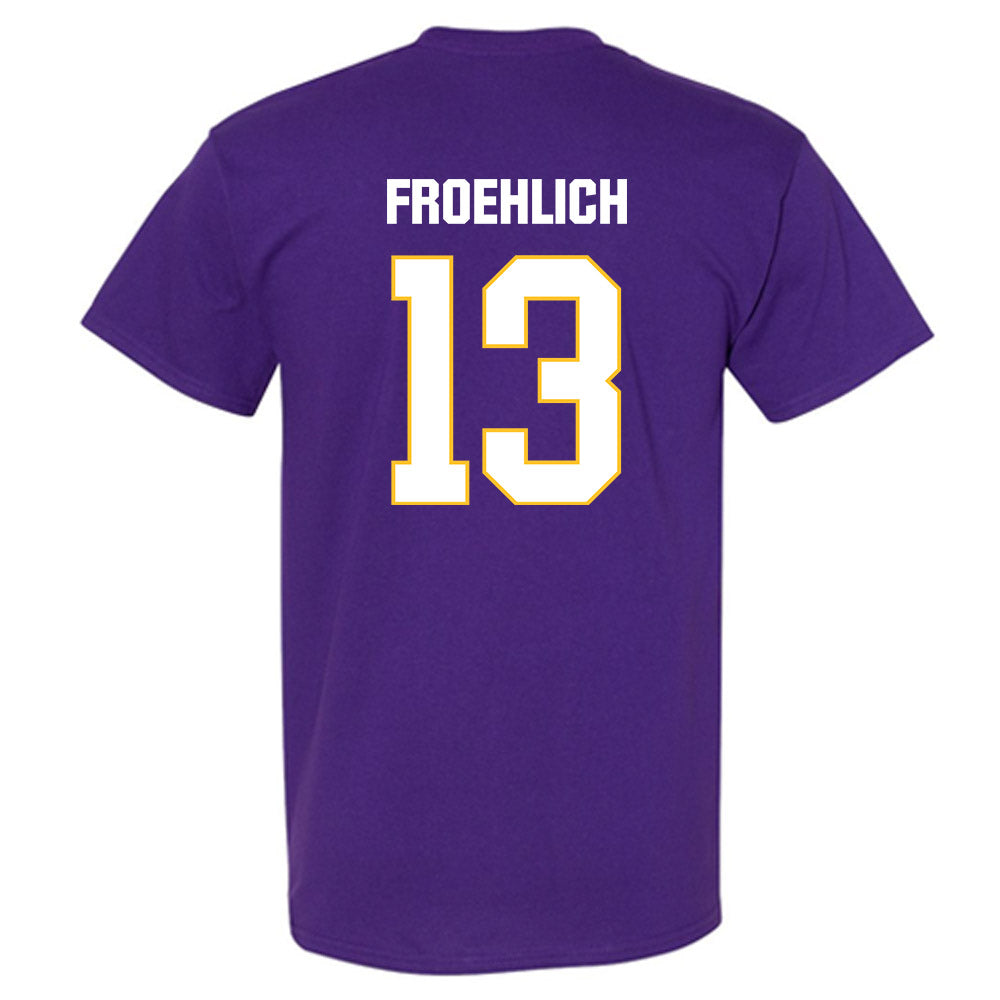 LSU - NCAA Women's Volleyball : AC Froehlich - Classic Shersey T-Shirt-1