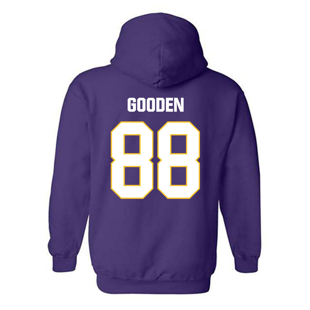 LSU - NCAA Football : Bernard Gooden - Classic Shersey Hooded Sweatshirt-1
