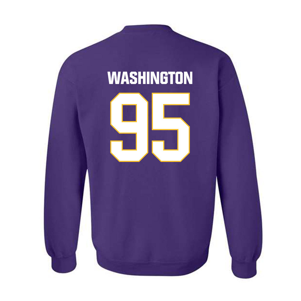 LSU - NCAA Football : Shone Washington - Classic Shersey Crewneck Sweatshirt-1