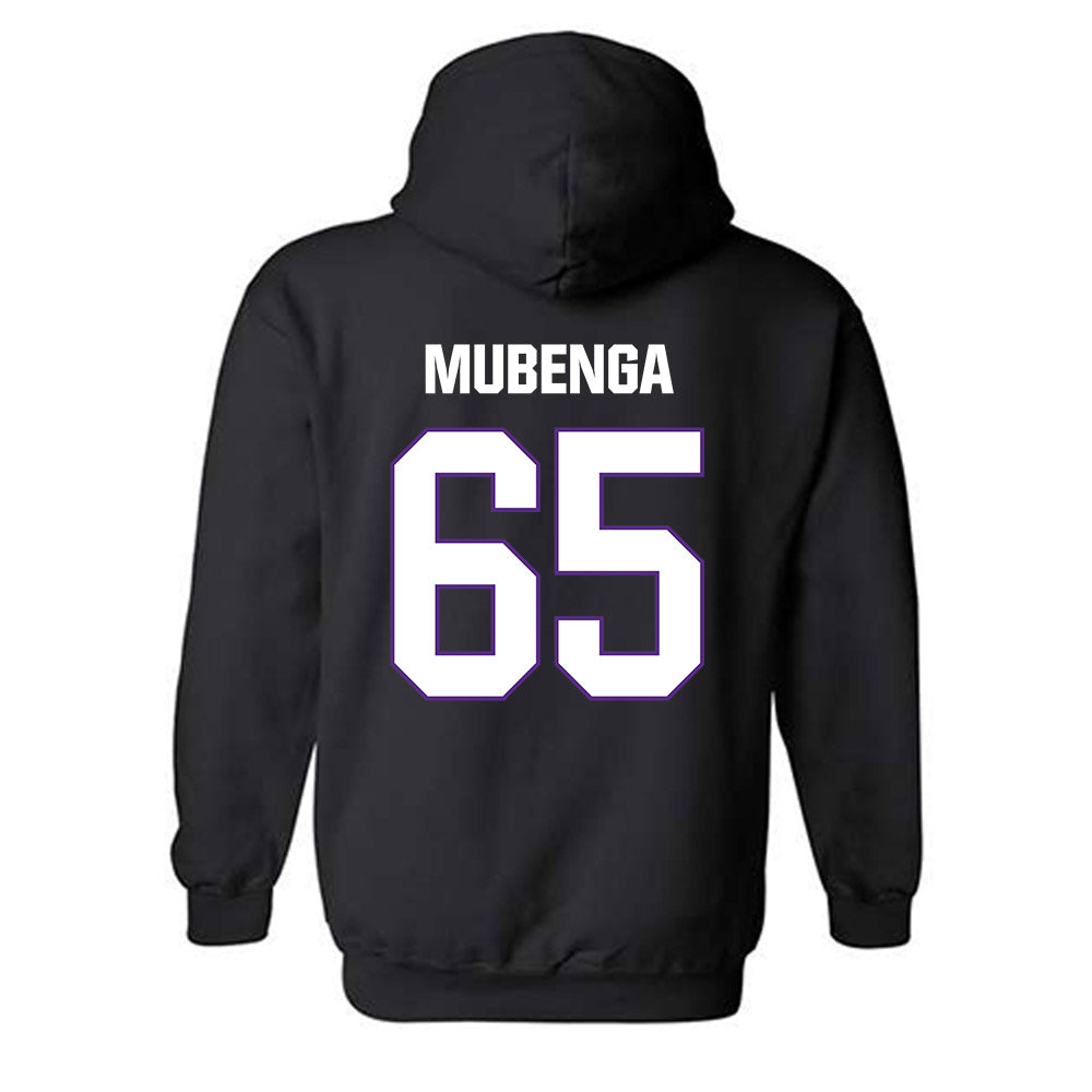LSU - NCAA Football : Paul Mubenga - Classic Shersey Hooded Sweatshirt-1