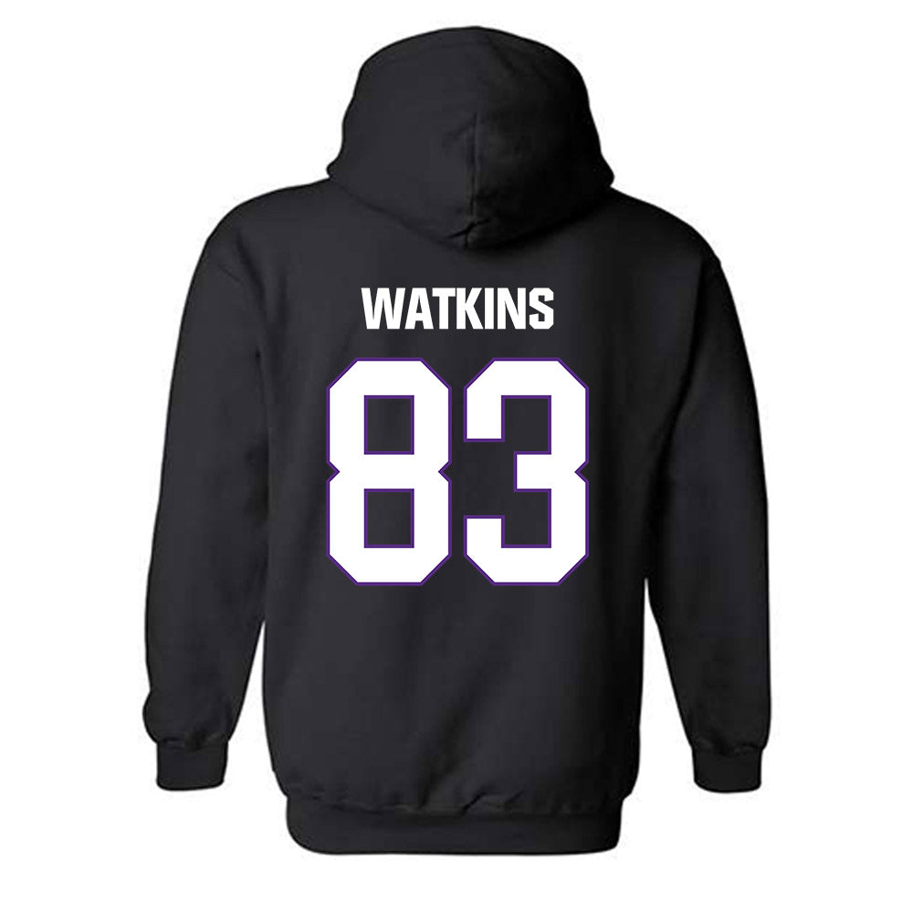 LSU - NCAA Football : Jelani Watkins - Classic Shersey Hooded Sweatshirt-1