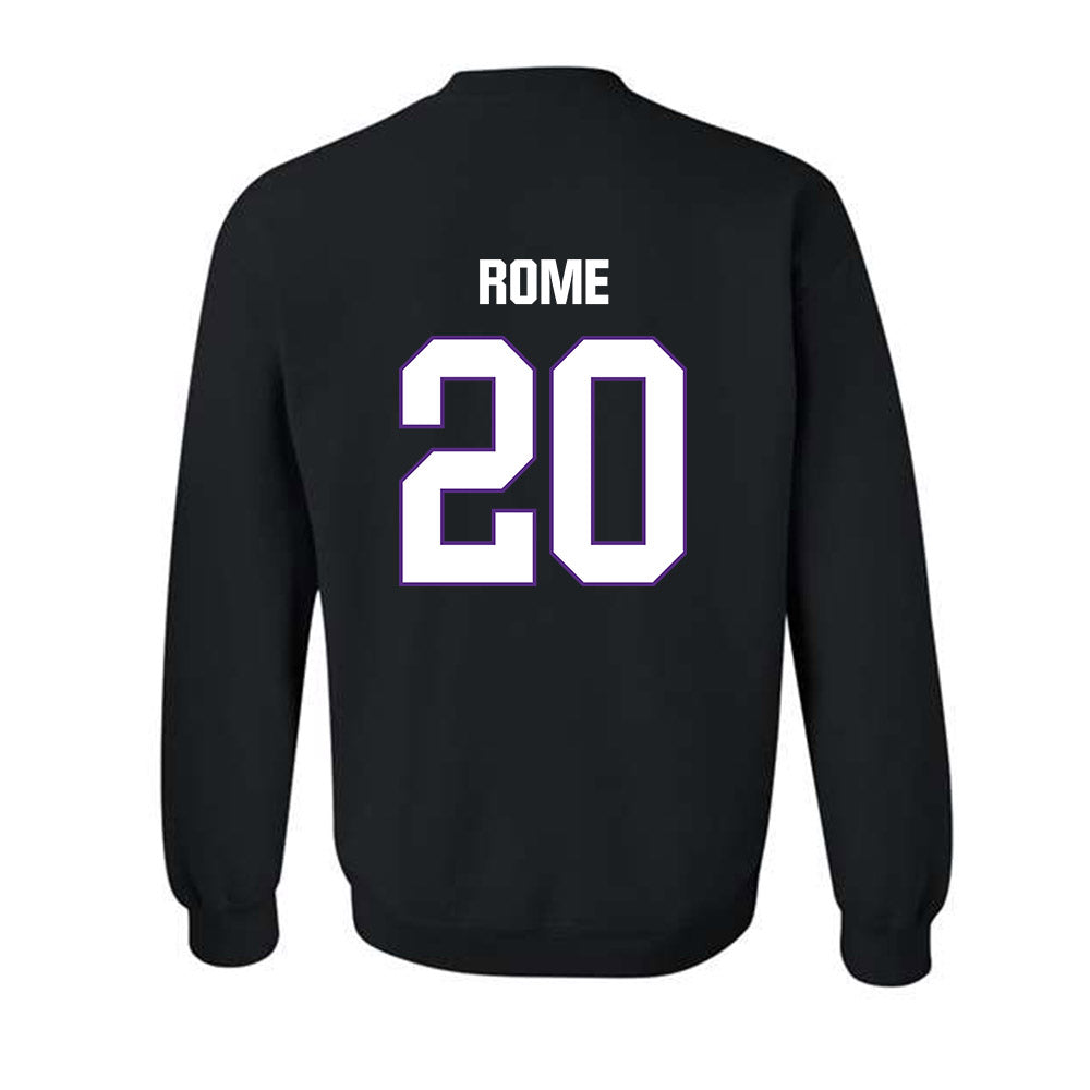 LSU - NCAA Women's Volleyball : Mika Rome - Classic Shersey Crewneck Sweatshirt-1