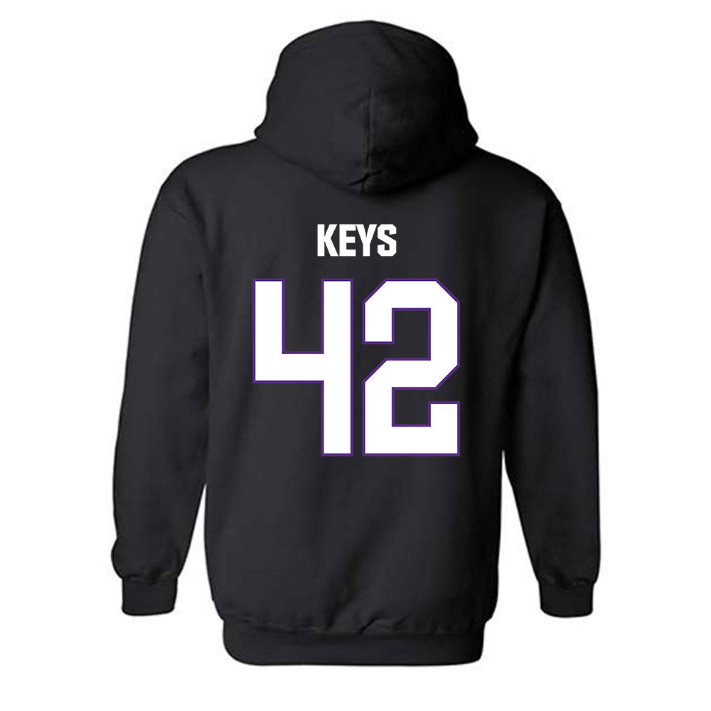 LSU - NCAA Football : Davhon Keys - Classic Shersey Hooded Sweatshirt-1