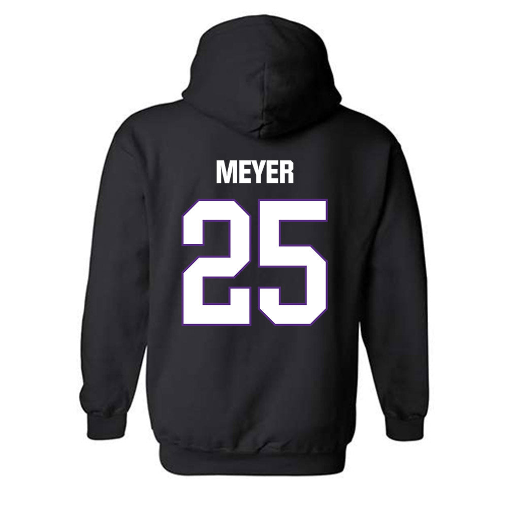 LSU - NCAA Beach Volleyball : Emily Meyer - Classic Shersey Hooded Sweatshirt-1