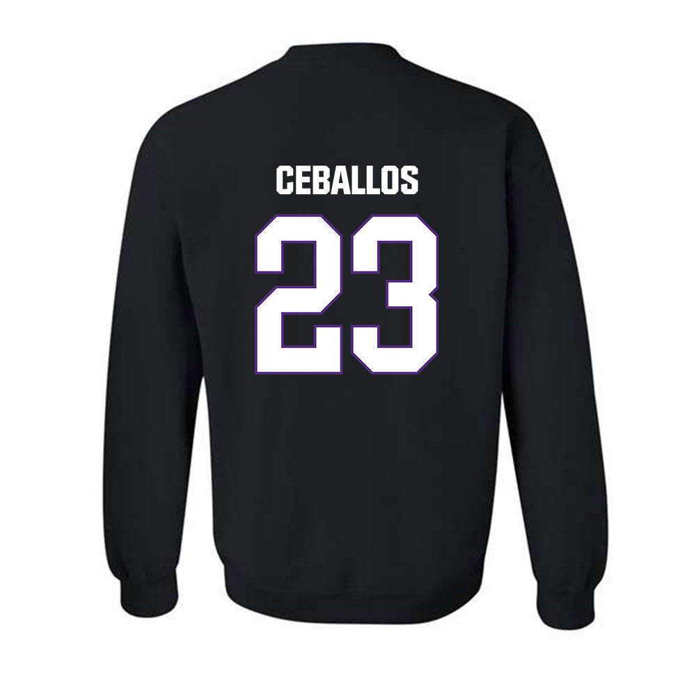 LSU - NCAA Women's Soccer : Gabbi Ceballos - Classic Shersey Crewneck Sweatshirt-1