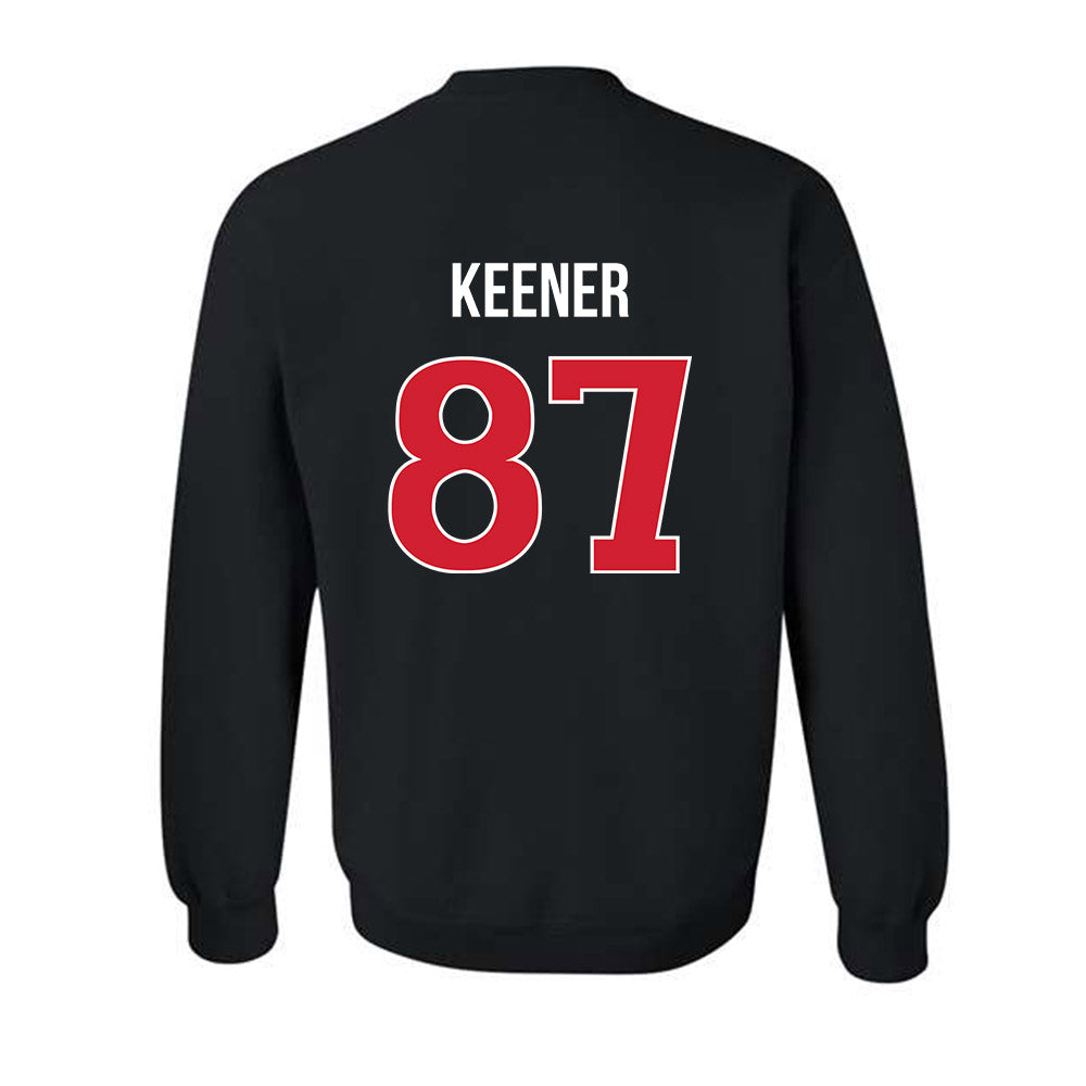 Rutgers - NCAA Football : Monte Keener - Classic Shersey Crewneck Sweatshirt-1