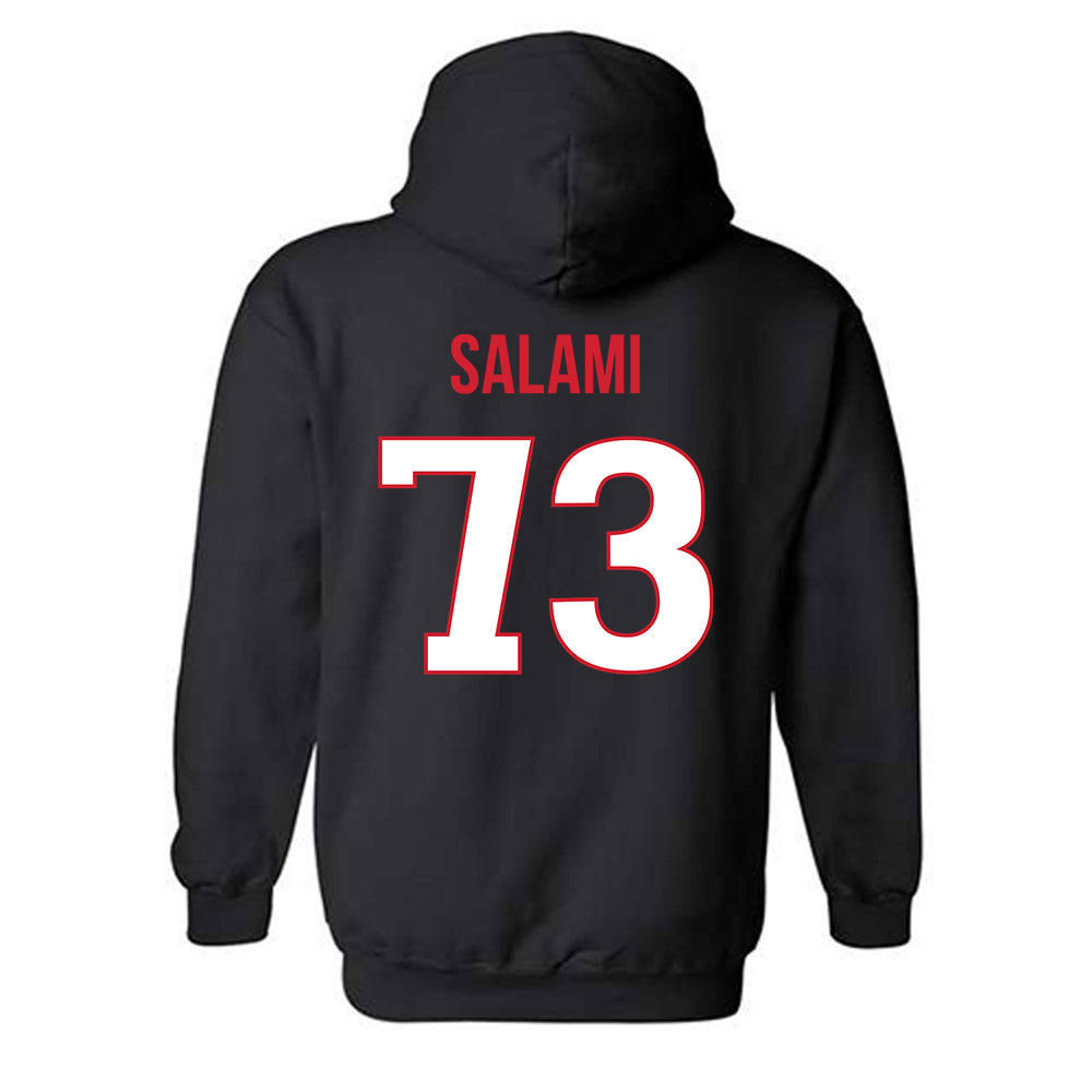 Rutgers - NCAA Football : Terrence Salami - Replica Shersey Hooded Sweatshirt-1