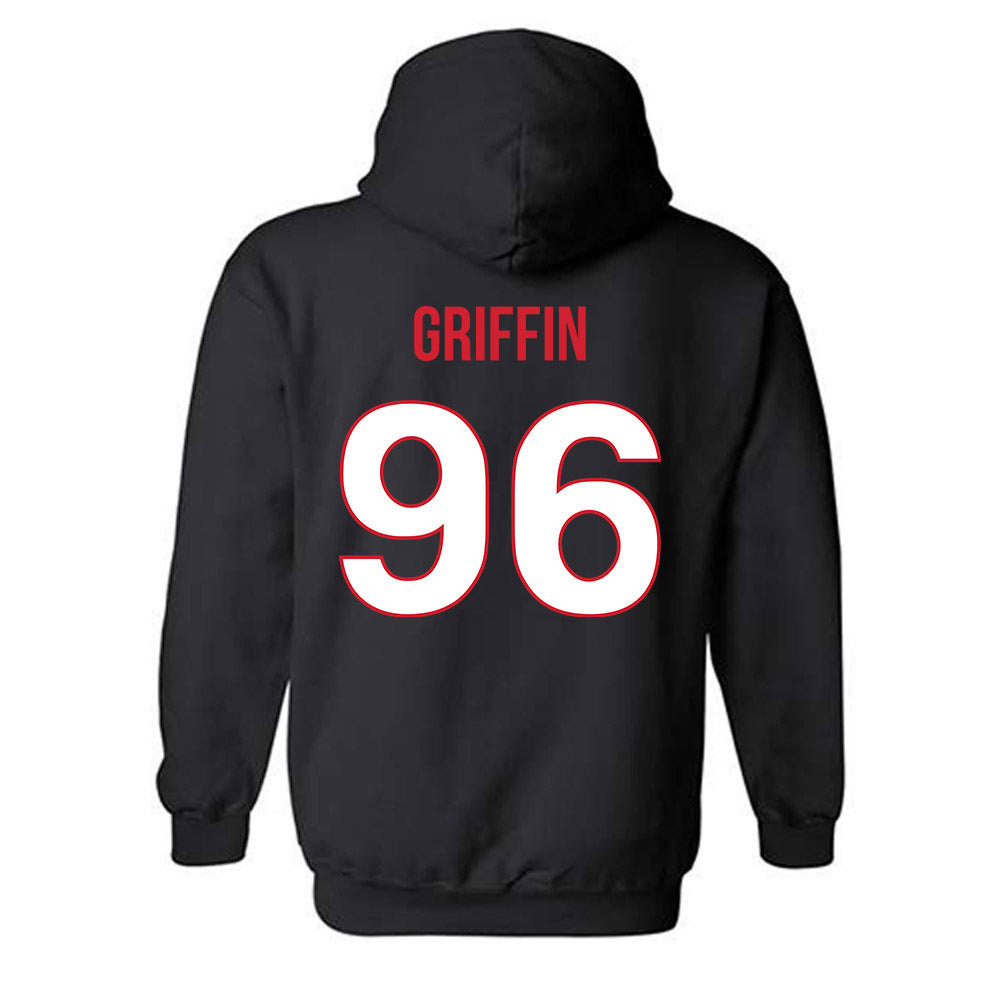 Rutgers - NCAA Football : Keshon Griffin - Replica Shersey Hooded Sweatshirt-1