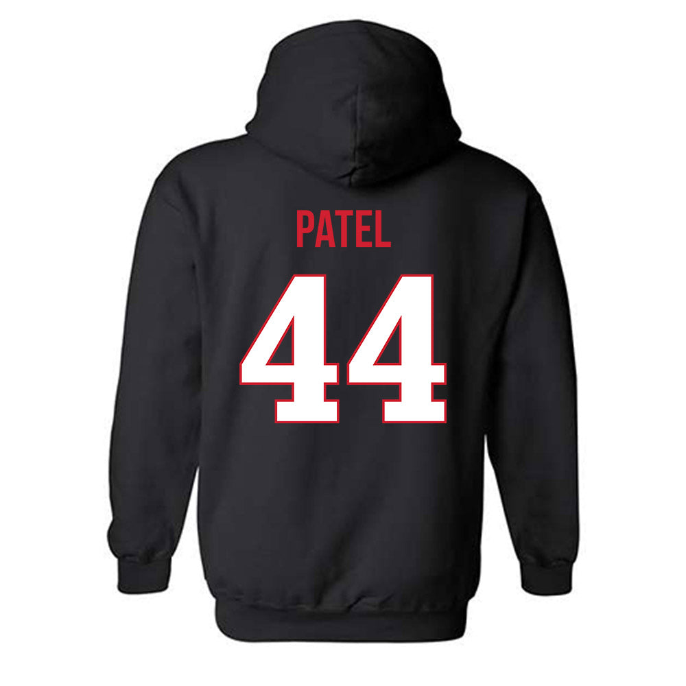 Rutgers - NCAA Football : Jai Patel - Replica Shersey Hooded Sweatshirt-1