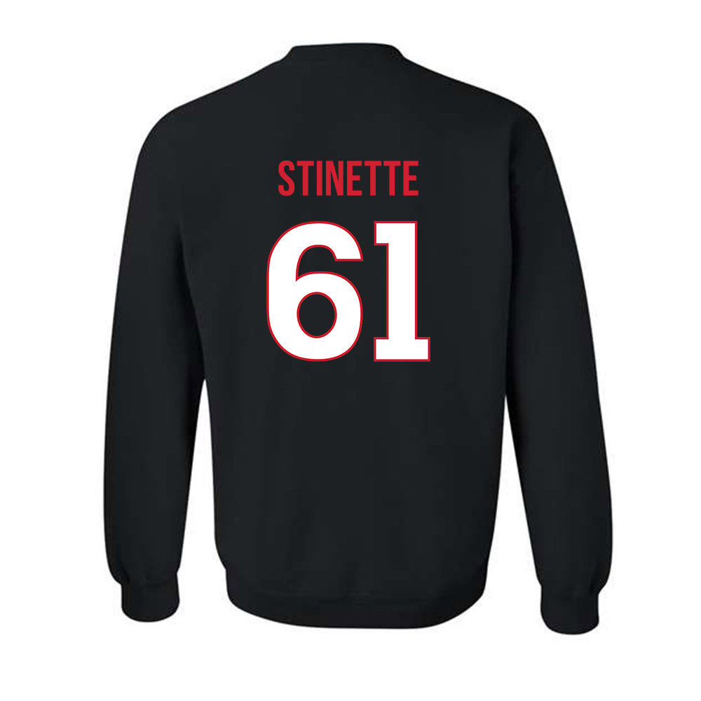 Rutgers - NCAA Football : Emir Stinette - Replica Shersey Crewneck Sweatshirt-1