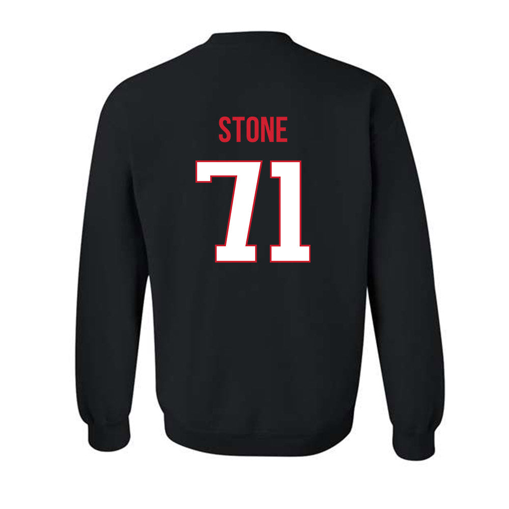 Rutgers - NCAA Football : John Stone - Replica Shersey Crewneck Sweatshirt-1