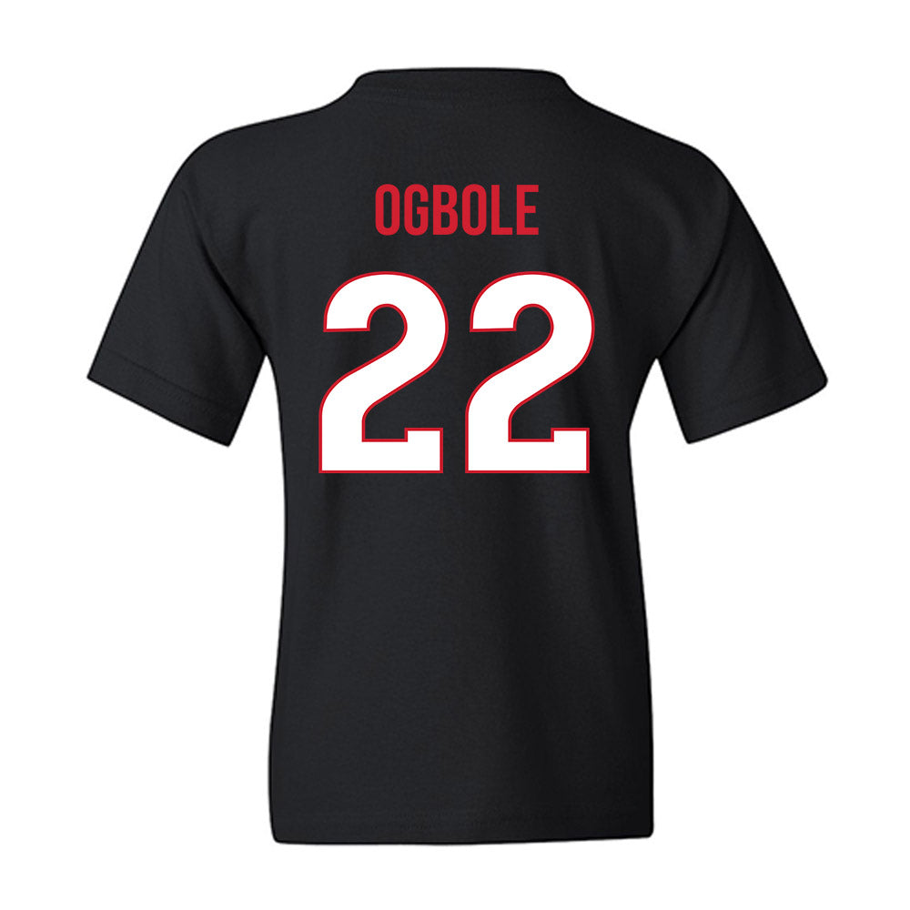 Rutgers - NCAA Men's Basketball : Emannuel Ogbole - Replica Shersey Youth T-Shirt-1
