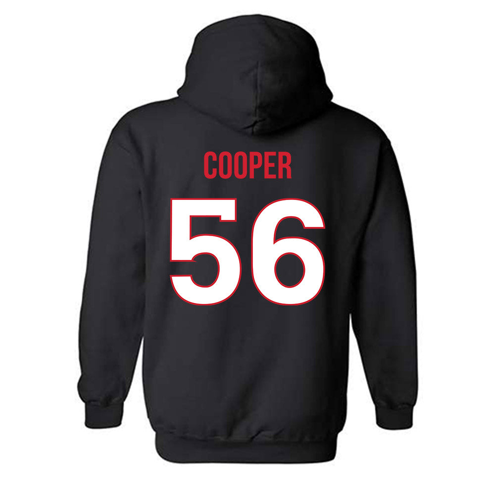 Rutgers - NCAA Football : Sean Cooper - Replica Shersey Hooded Sweatshirt-1
