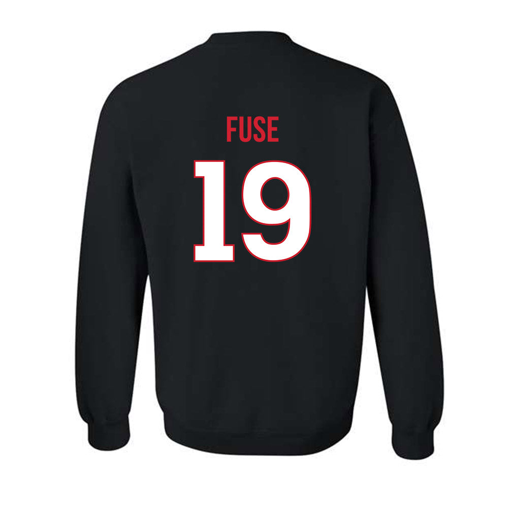 Rutgers - NCAA Football : Davoun Fuse - Replica Shersey Crewneck Sweatshirt-1