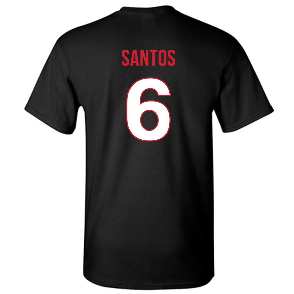 Rutgers - NCAA Baseball : Pablo Santos - Replica Shersey T-Shirt-1