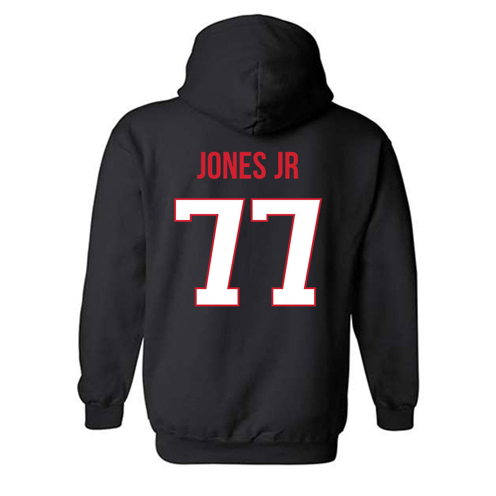 Rutgers - NCAA Football : Kenny Jones Jr - Replica Shersey Hooded Sweatshirt-1