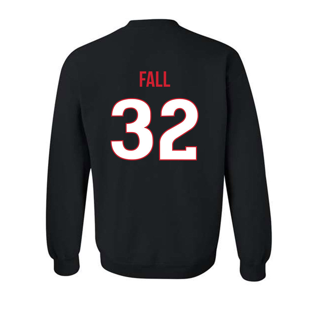 Rutgers - NCAA Men's Basketball : Baye Fall - Replica Shersey Crewneck Sweatshirt-1