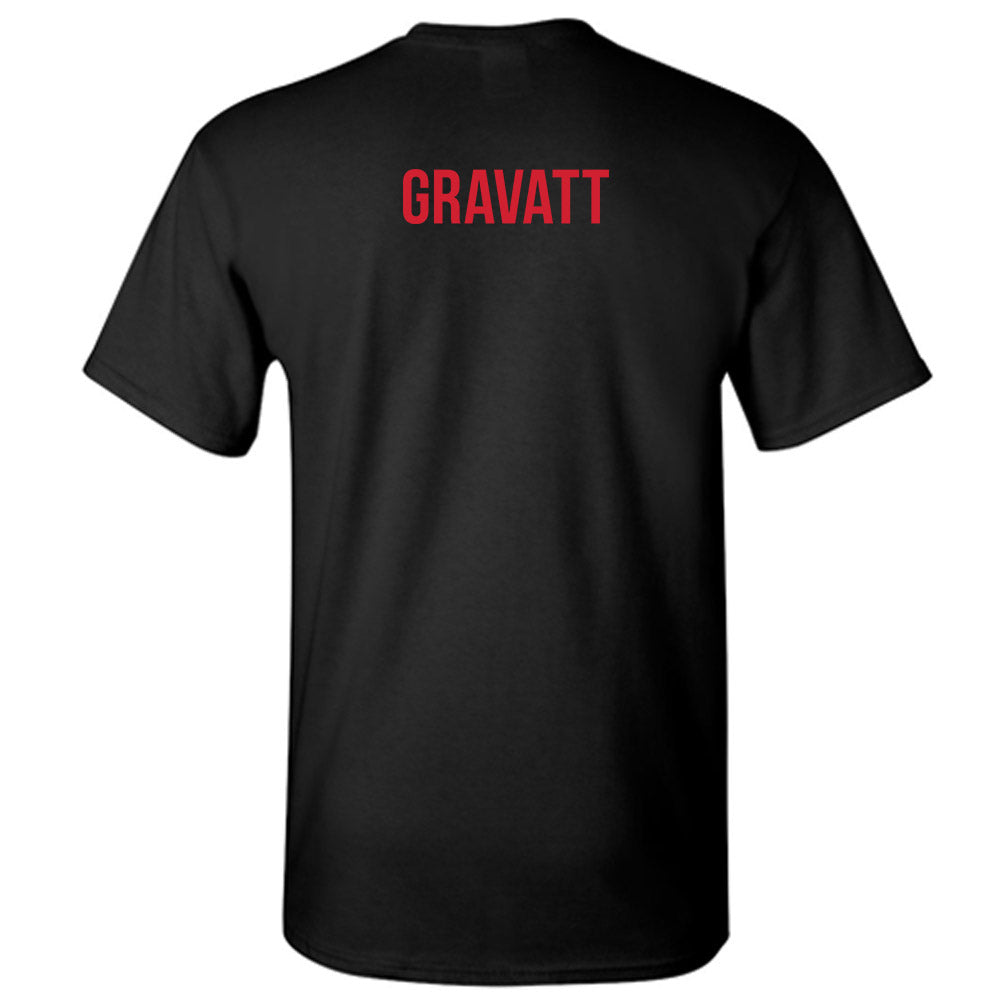 Rutgers - NCAA Women's Track & Field : Samantha Gravatt - Replica Shersey T-Shirt-1