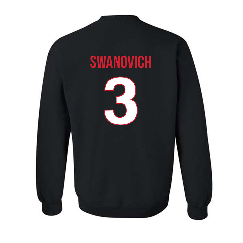 Rutgers - NCAA Women's Lacrosse : Samantha Swanovich - Replica Shersey Crewneck Sweatshirt-1
