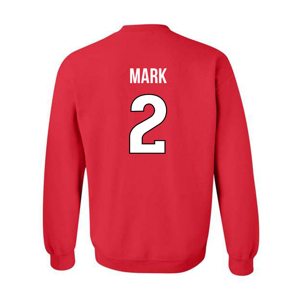 Rutgers - NCAA Men's Basketball : Lino Mark - Replica Shersey Crewneck Sweatshirt-1
