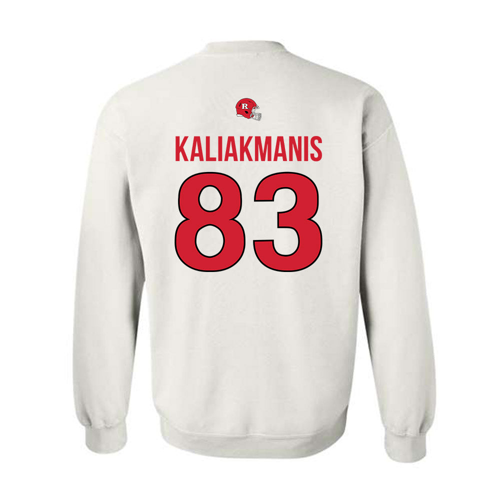 Rutgers - NCAA Football : Dino Kaliakmanis - Classic Shersey Crewneck Sweatshirt-1