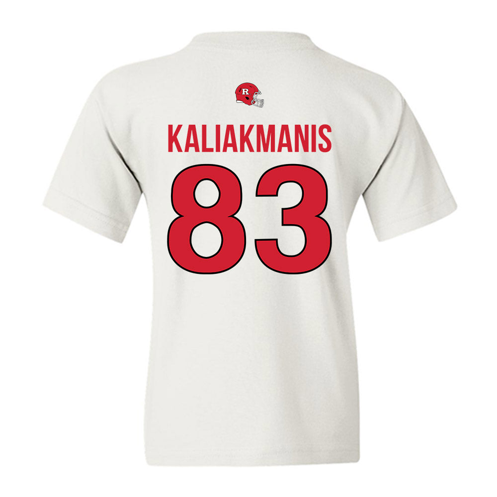 Rutgers - NCAA Football : Dino Kaliakmanis - Classic Shersey Youth T-Shirt-1