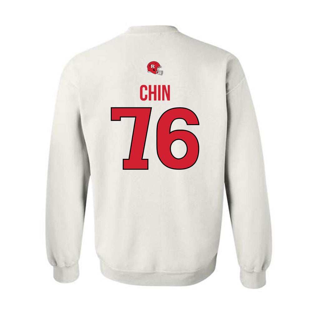Rutgers - NCAA Football : Dantae Chin - Classic Shersey Crewneck Sweatshirt-1