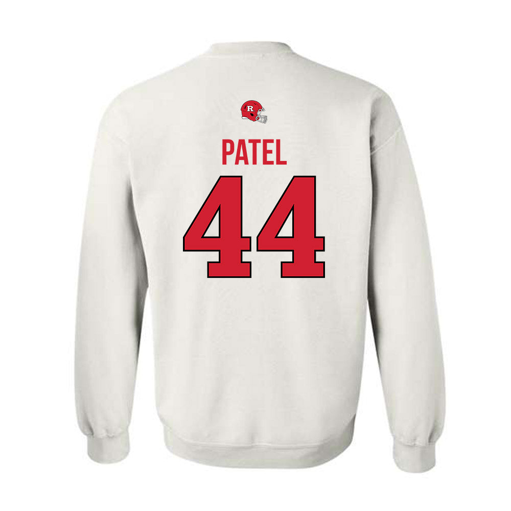 Rutgers - NCAA Football : Jai Patel - Classic Shersey Crewneck Sweatshirt-1
