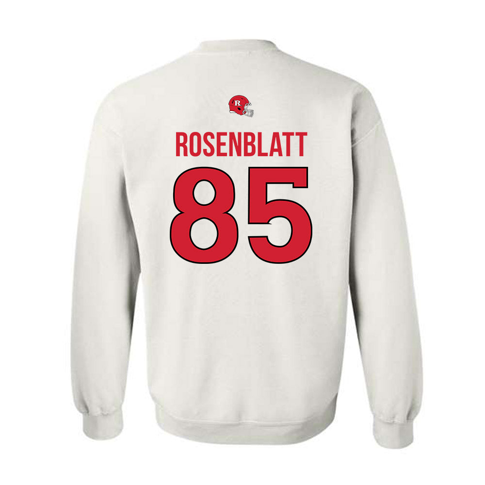 Rutgers - NCAA Football : Ben Rosenblatt - Classic Shersey Crewneck Sweatshirt-1