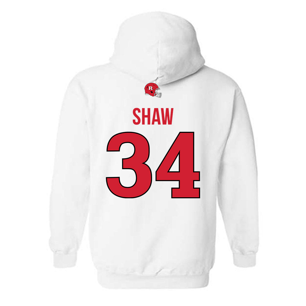Rutgers - NCAA Football : Noah Shaw - Classic Shersey Hooded Sweatshirt-1