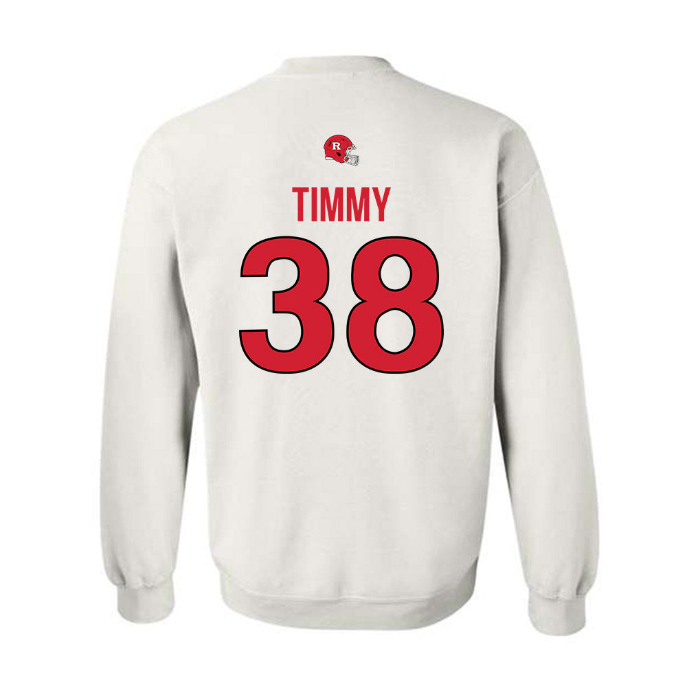Rutgers - NCAA Football : Timmy Ward Timmy - Classic Shersey Crewneck Sweatshirt-1