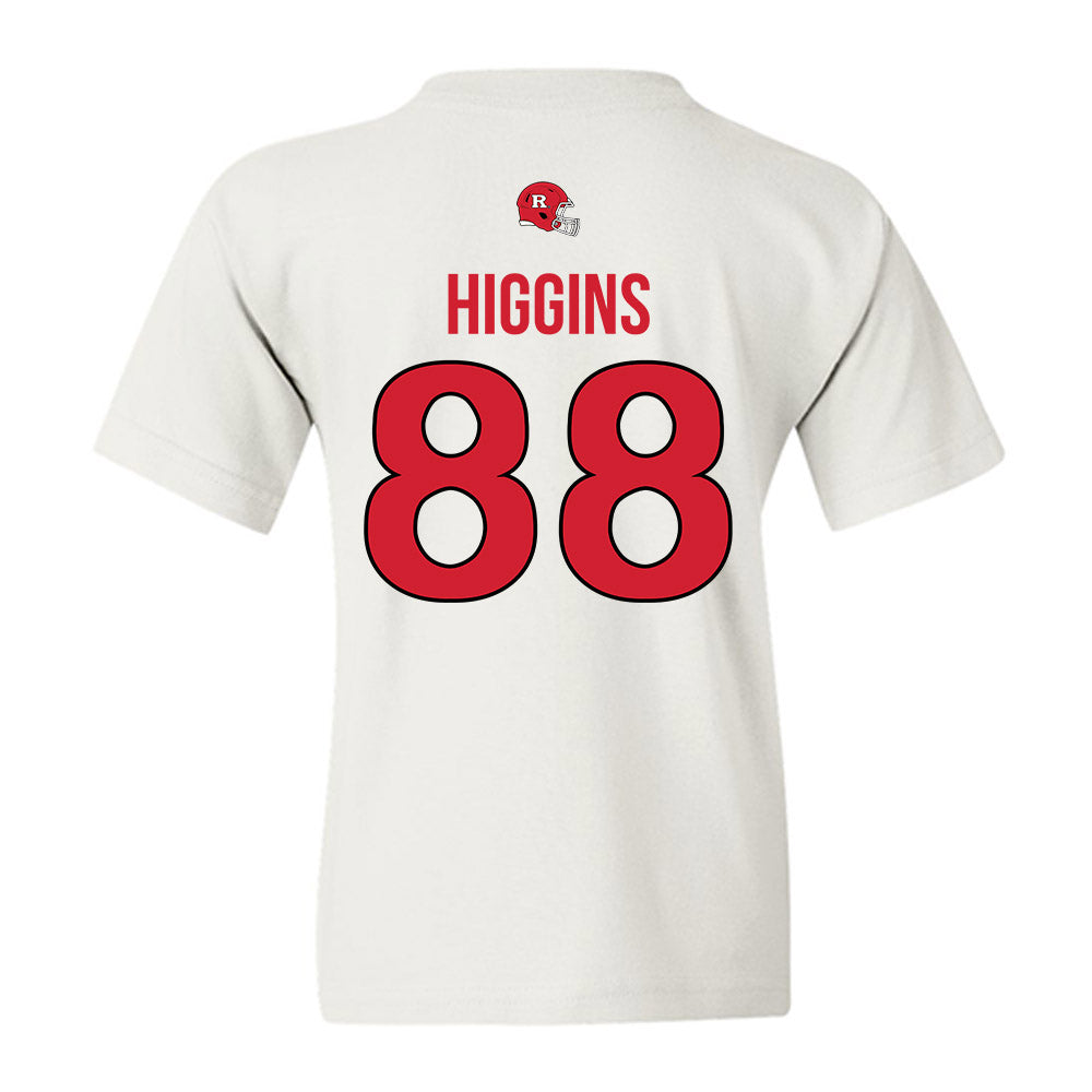 Rutgers - NCAA Football : Mike Higgins - Classic Shersey Youth T-Shirt-1