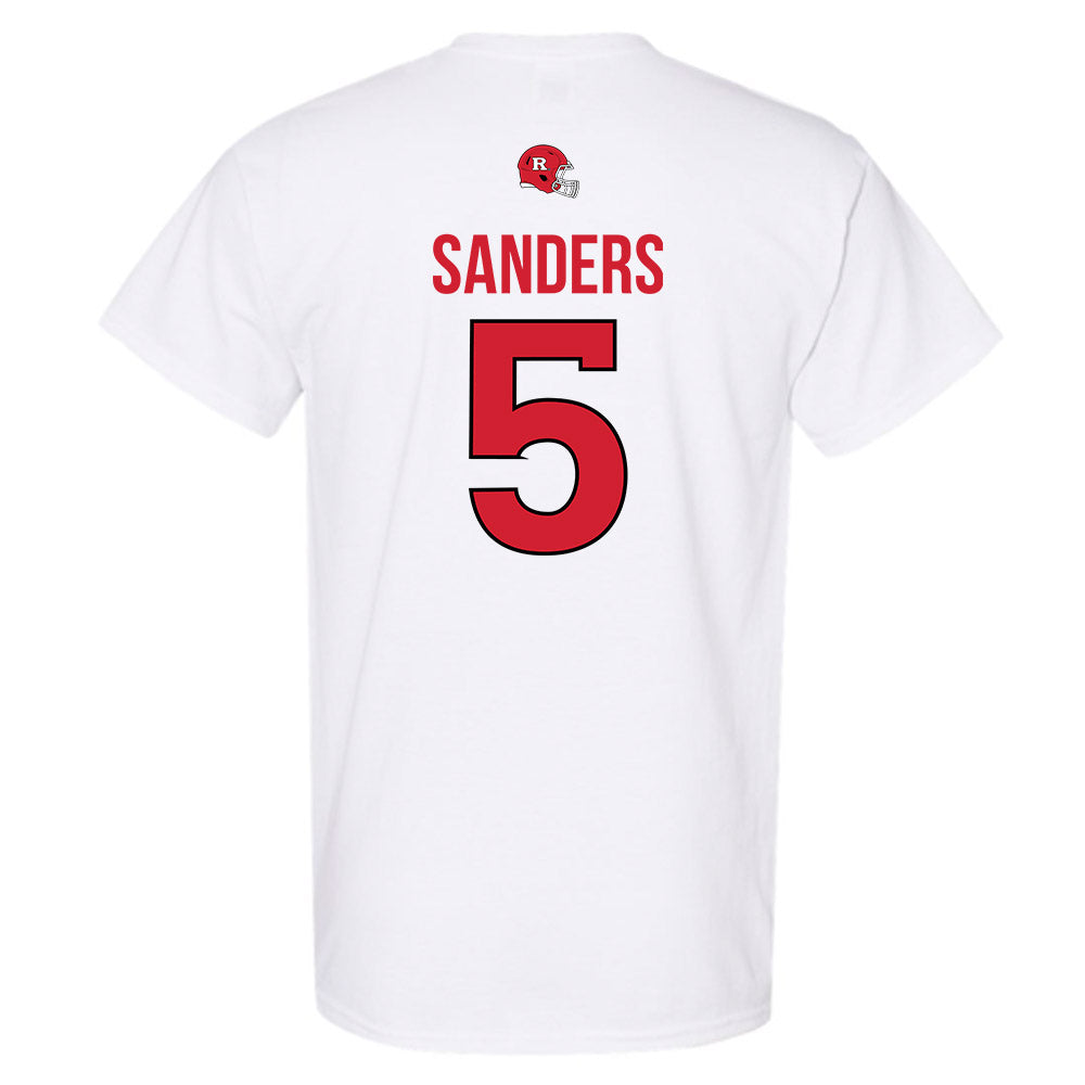 Rutgers - NCAA Football : Kaj Sanders - Classic Shersey T-Shirt-1
