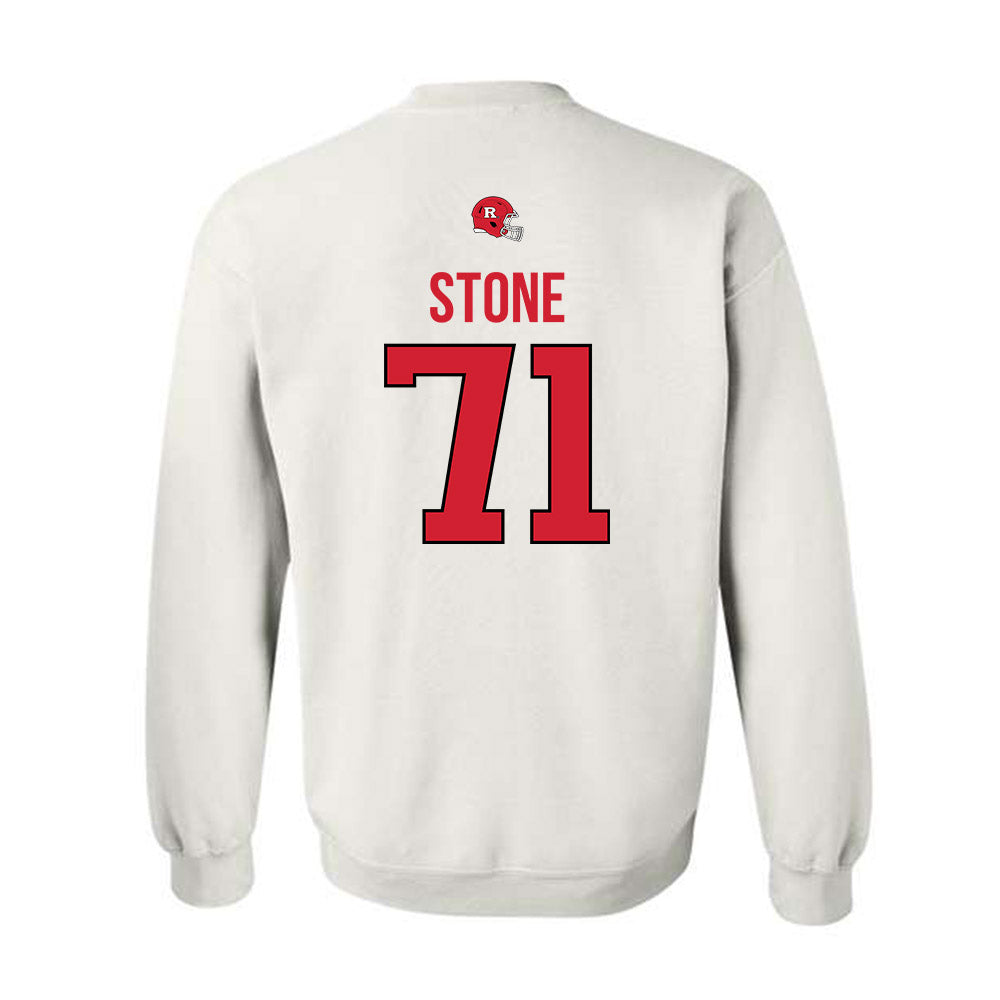 Rutgers - NCAA Football : John Stone - Classic Shersey Crewneck Sweatshirt-1