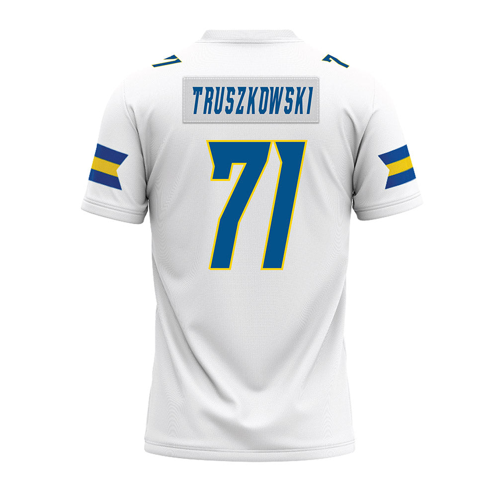 Delaware - NCAA Football : Brandon Truszkowski - White Premium Football Jersey-1