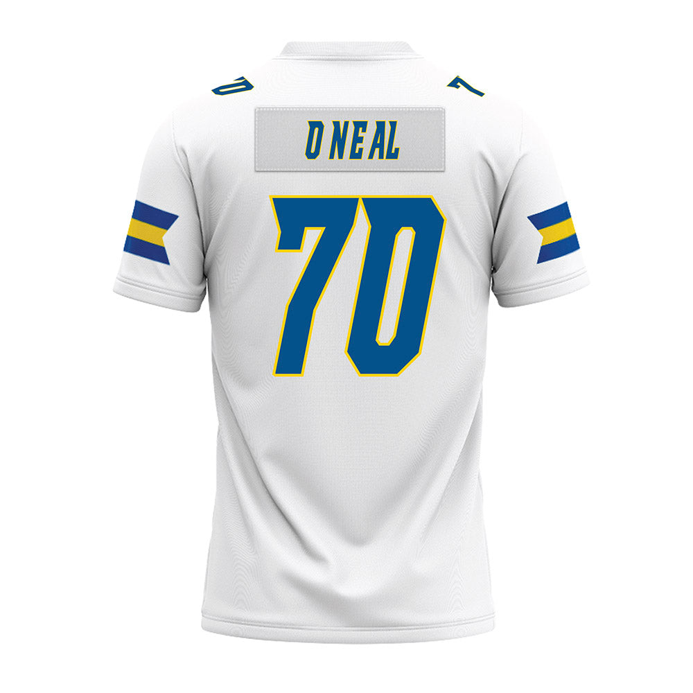 Delaware - NCAA Football : Anwar O'neal - White Premium Football Jersey-1