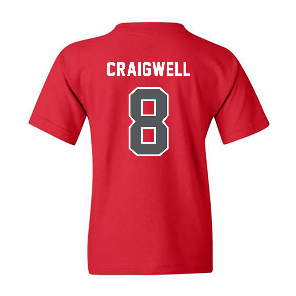 - NCAA Women's Basketball : Alyssa Craigwell - Classic Shersey Youth T-Shirt-1