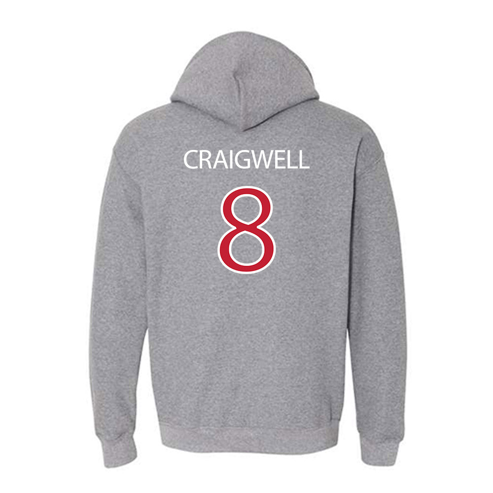 - NCAA Women's Basketball : Alyssa Craigwell - Classic Shersey Hooded Sweatshirt-1