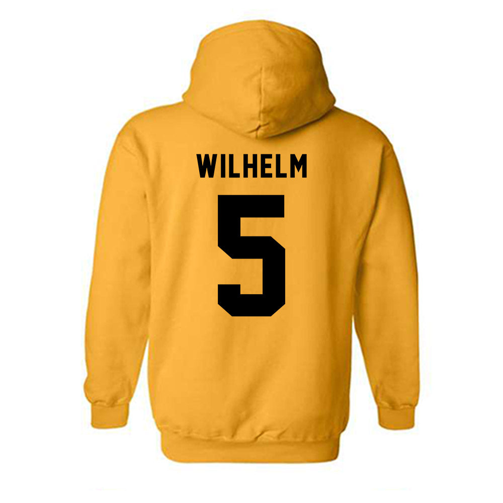 Emporia - NCAA Men's Basketball : Elijah Wilhelm - Classic Shersey Hooded Sweatshirt-1