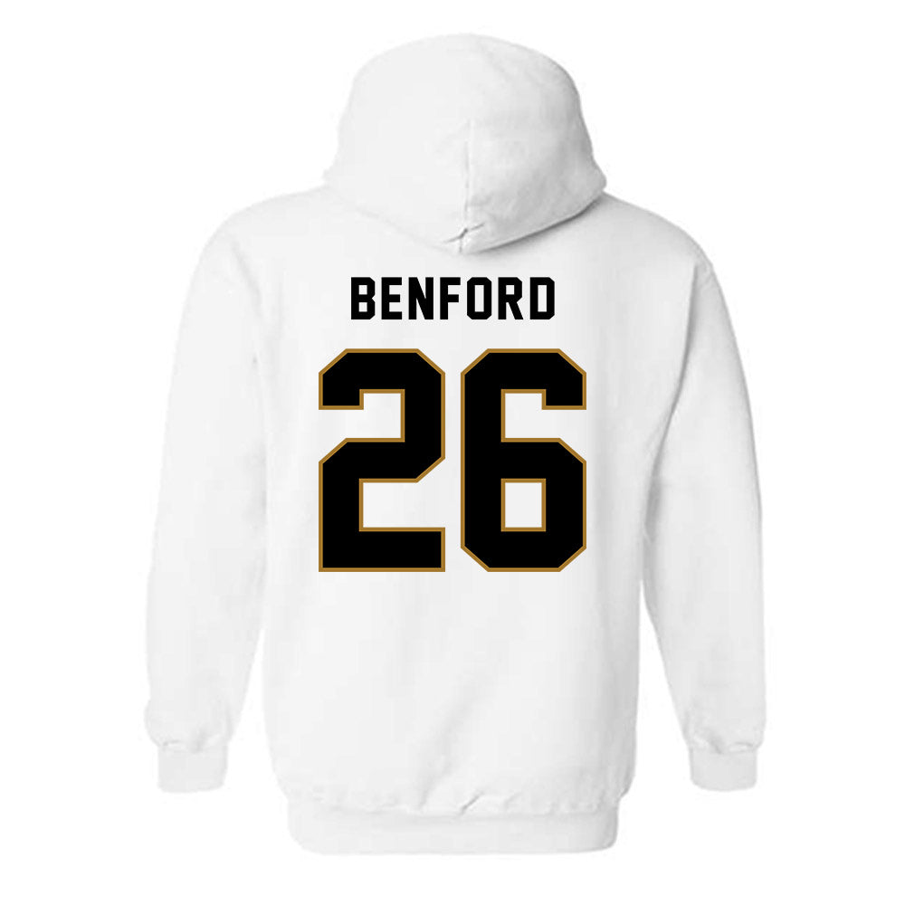 Emporia - NCAA Football : Nate Benford - Classic Shersey Hooded Sweatshirt-1
