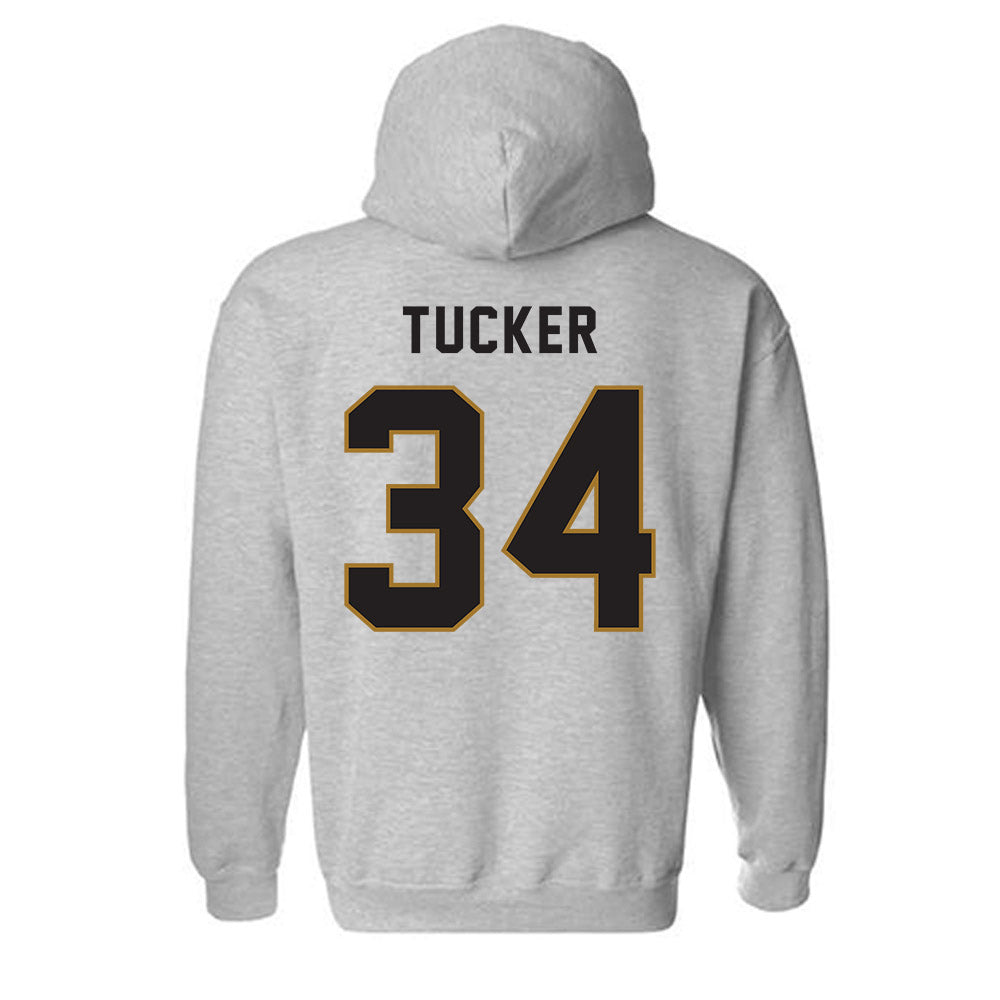 Emporia - NCAA Football : Jake Tucker - Classic Shersey Hooded Sweatshirt-1