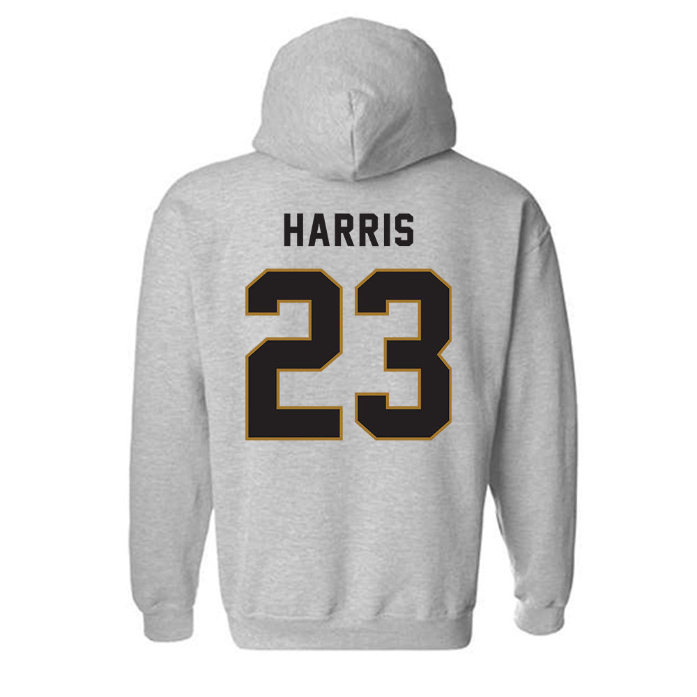Emporia - NCAA Men's Basketball : Chris Harris - Classic Shersey Hooded Sweatshirt-1