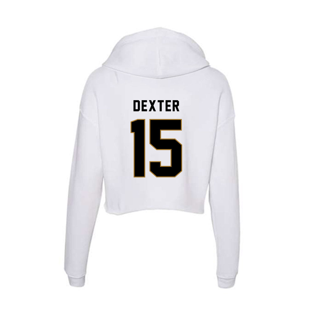 Emporia - NCAA Women's Volleyball : Delainee Dexter - Classic Shersey Women's Crop Fleece Hoodie-1