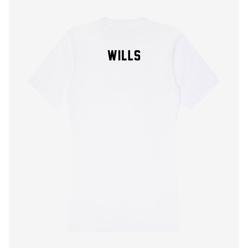 Emporia - NCAA Men's Track & Field : Tyus Wills - Classic Shersey Women's V-Neck T-Shirt-1